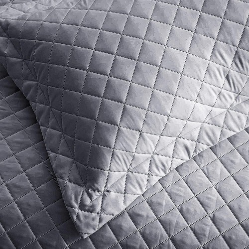 3 Piece Quilted Bedspread Bed Throw Embossed Bedding Set Single Double King Size - Picture 20 of 37