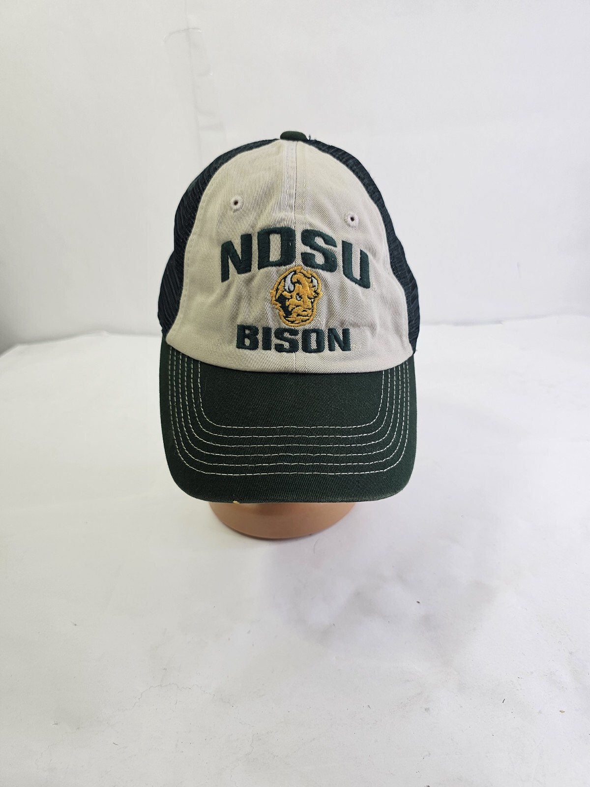 North Dakota State Bison College Football Trucker Snapback Hat Cap