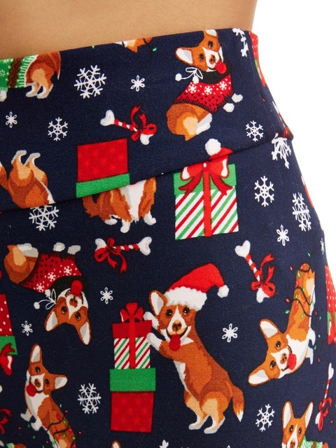 halloween corgi leggings