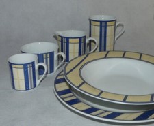 Ritzenhoff und Breker Flirt by R&B French Vanilla blau gelb Karo Teile zur Wahl 