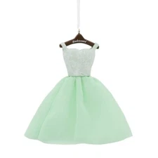 Hallmark Gree Bridesmaid Dress Tree Trimmer Gift Ornament