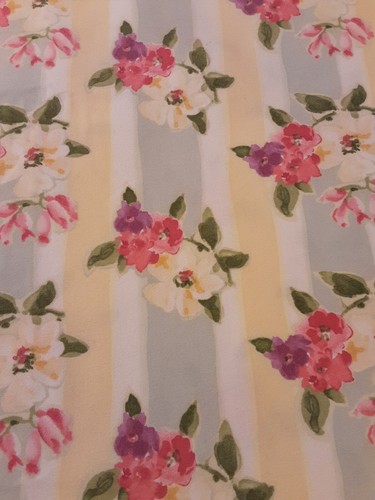 Mill Creek Home Decor Fabric Stripes and Floral 1-3/4 Yds x 55" - Picture 3 of 6