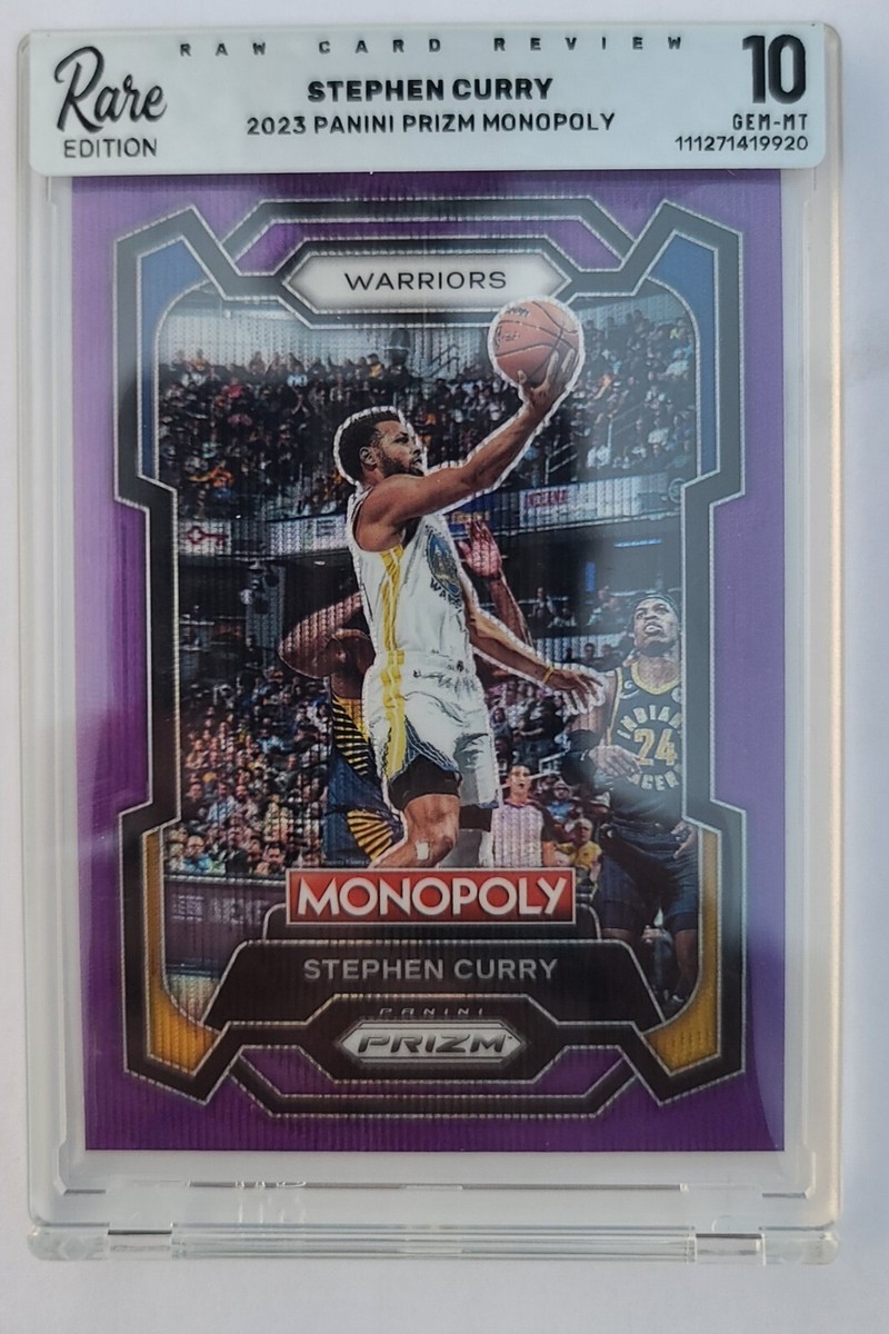 2023-24 Panini Prizm Monopoly - Purple Wave Prizm #28 Stephen Curry | eBay