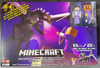 Minecraft Ultimate Ender Dragon Figure with Steve Action Figure