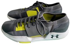 Under Armour Mens Speedform Amp 2 1295773-040 Gray Running Shoes Sneakers Sz 13