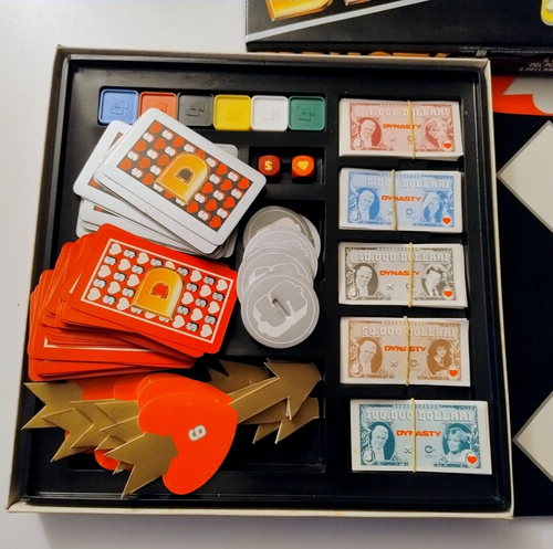 DYNASTY Rete 4 Mondadori Giochi board game vintage completo eccellente 1984 - Foto 3 di 10
