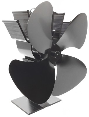 Cosystove® 4 Blade Heat Powered Stove Top Fan Wood Log Burner Eco Friendly  XL 5060183759954 | eBay