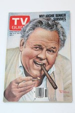 TV Guide August 8 1981 Archie Bunker Susan Richardson Dallas Ed No label