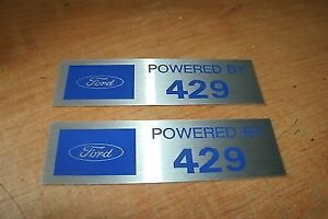POWERED BY FORD 429 Valve Cover Decals