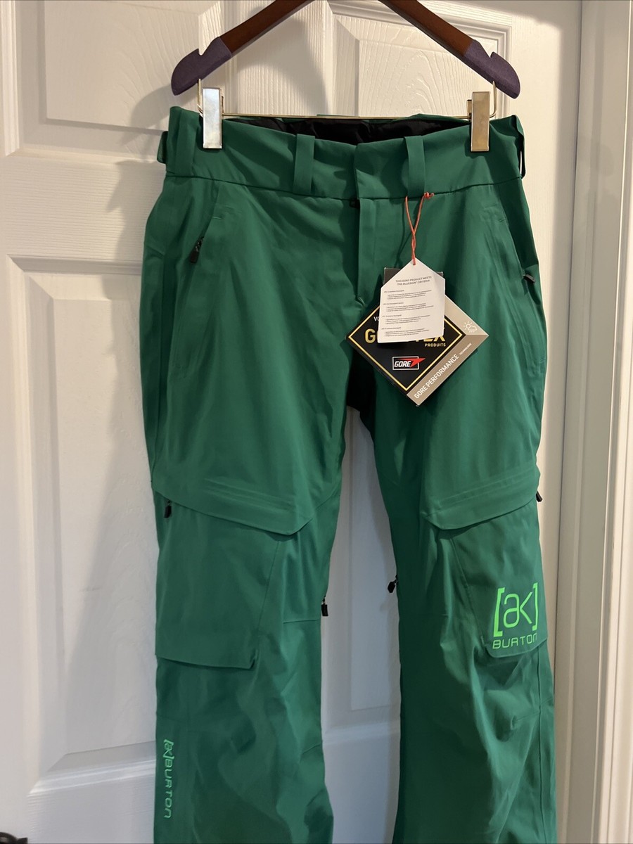 NWT Women's Burton [ak] GORE-TEX Summit Pant Fir Green Size