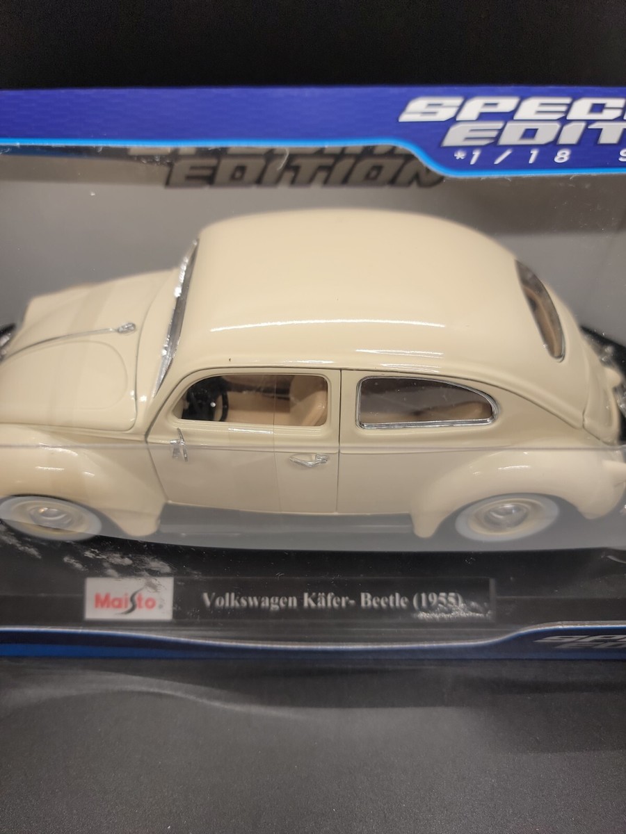 Volkswagen - 新品1/18Maisto1955 Volkswagen Kafer-Beetle Maisto 1955 Volkwagen Kafer Beetle Gray 1:18 - Walmart.com