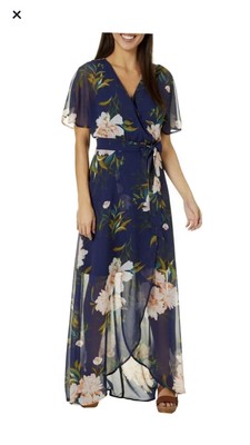 luxology wrap dress