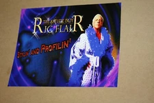 WWE WCW RIC FLAIR UNSIGNED 8X10 PHOTO ROBE POSE 16X WORLD CHAMP NATURE BOY COMP