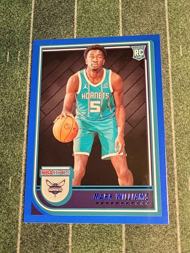 Mark Williams Rookie Card Hoops 2022-23 RC BLUE Parallel 💥💥 Hornets 💥💥 - Image 2 of 4