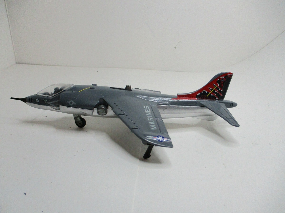 SALE! DINKY TOYS #722-G RESTORED USMC HARRIER JUMP JET. FIRST IN