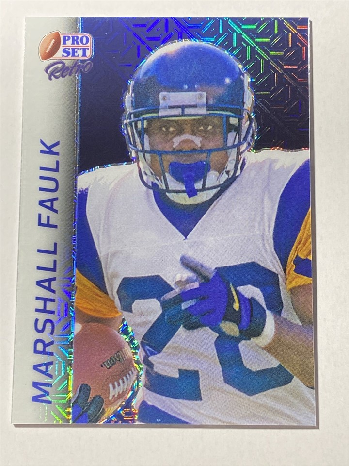 2024 Leaf Pro Set Metal Marshall Faulk #RB-61 - 1 of 1