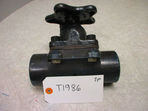 Diaphragm Valve HILLS MCCANNA 500C CHEMTITE 1-1/2" FNPT 27/331 Diaphragm - Picture 2 of 9