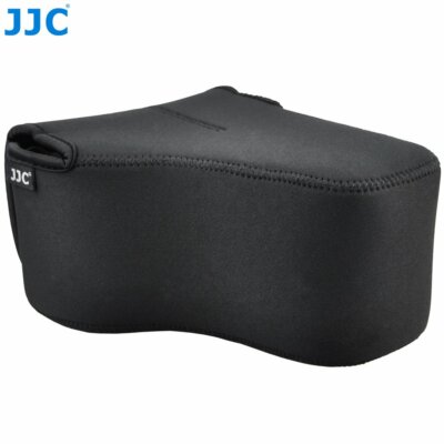 JJC OC-MC3BK Waterproof Neoprene Camera Black Bag for DSLR with Lens length20cm