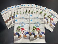 Instruction Manual Booklet Only for Nintendo Wii Mario Kart Game Authentic Qty 1