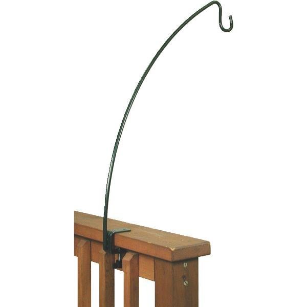Hook Hanging Bird Feeders Clamp Deck Rail Mount Bracket Hang