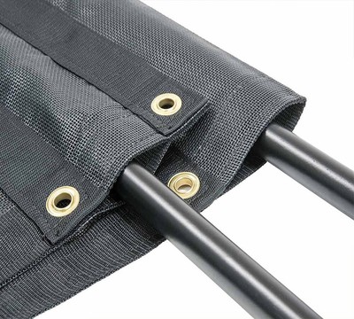 6' x 8' Dump Truck Vinyl Coated Mesh Tarps Cover w/ 6'' 10oz Double Pocket