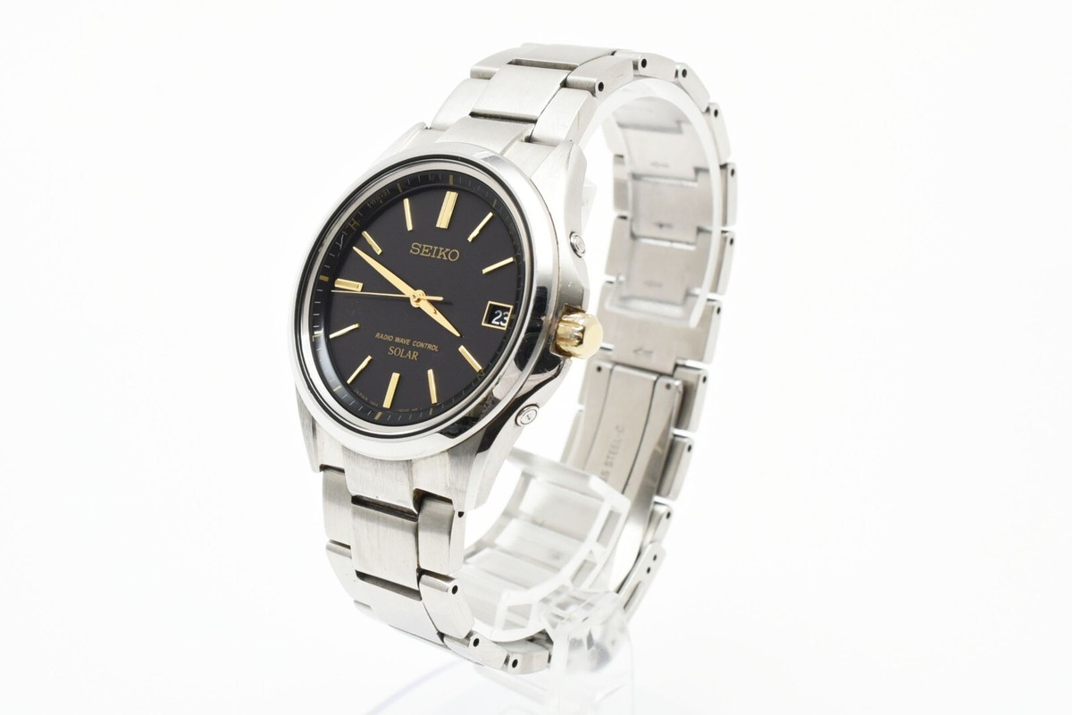 SEIKO◇ソーラー腕時計/7B24-0BB0/RADIO WAVE CONTROL SOLAR