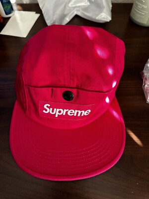 Supreme Snap Button Pocket Camp Cap | eBay