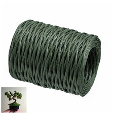 M01628-164 MOREZMORE Paper Bind Wire GREEN 2mm 164 ft Floral Vine Wire