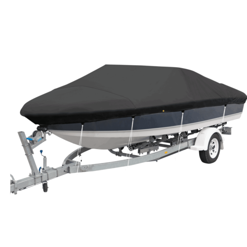 Oceansouth Bowrider Cover 5.9m - 6.3m Black - Picture 1 of 8