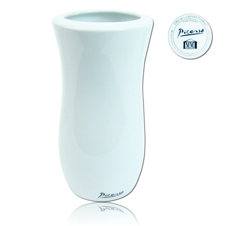 Pablo Picasso Porzellan Vase Blumenvase Téte Appuyée sur les Mains II 1962 - Bild 2 von 3