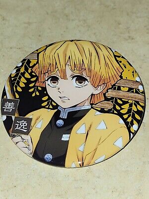 Badge Pins Zenitsu Agatsuma' Demon Slayer: Kimetsu no Yaiba Oni 滅祭 ~ Anime  Sannen Kinen-sai ~ Tora-nen Random 57 mm metal badge' limited to ufotable  mail order, Goods / Accessories