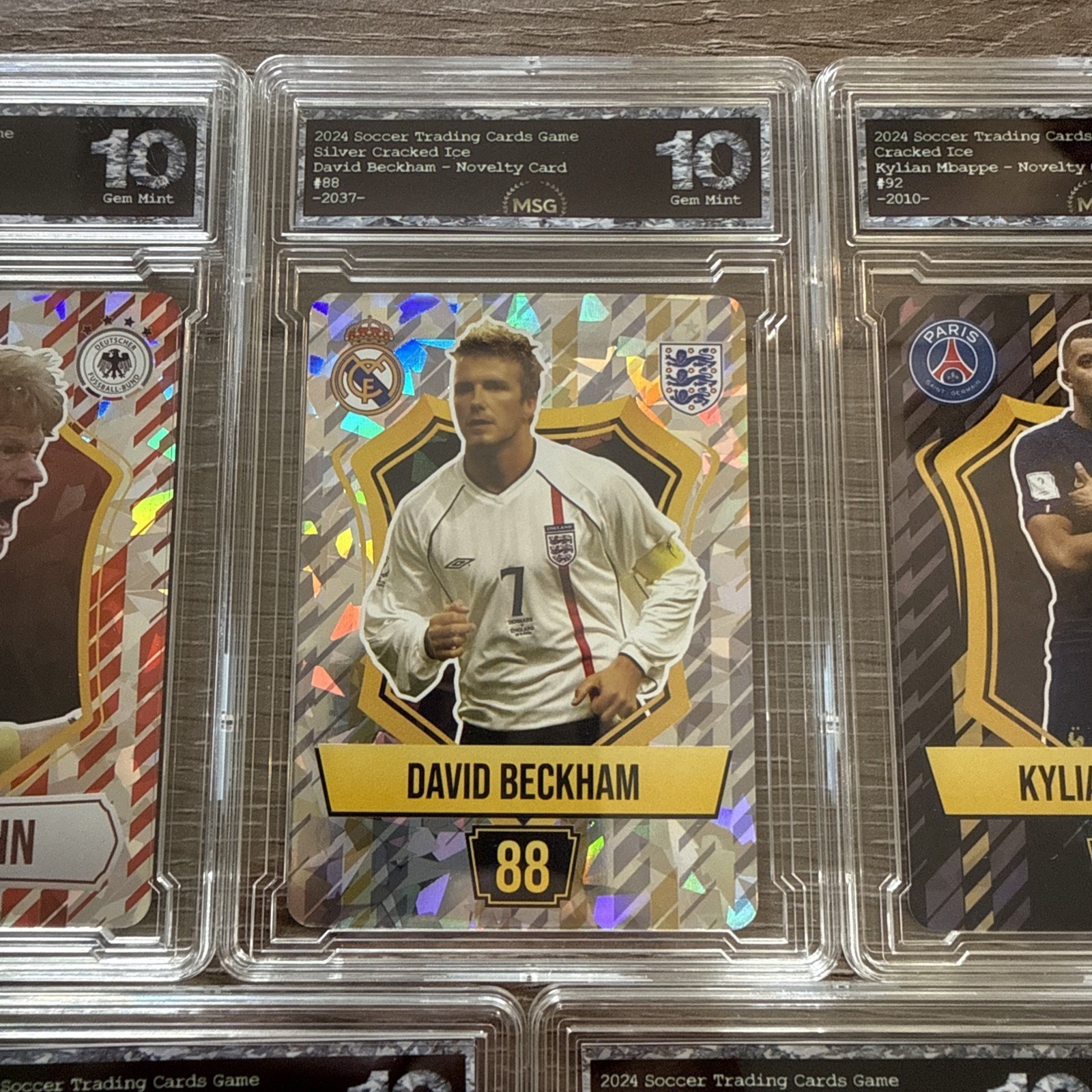 Graded 10 - David Beckham, Luka Modric, Oliver Kahn, Mbappe & Zlatan Ibrahimovic view 5