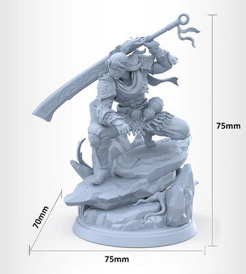 NightWorks NARAKA BLADEPOINT - TARKA JI 1/24 Scale Plastic