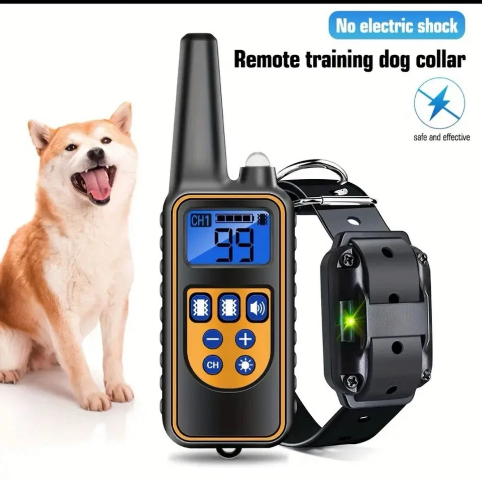 Collar Antiladridos, Dispositivo De Entrenamiento Para Perros Doble Vibración - Imagen 3 de 4