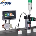 Automatic online inkjet printer without conveyor date QR code LOGO text printing