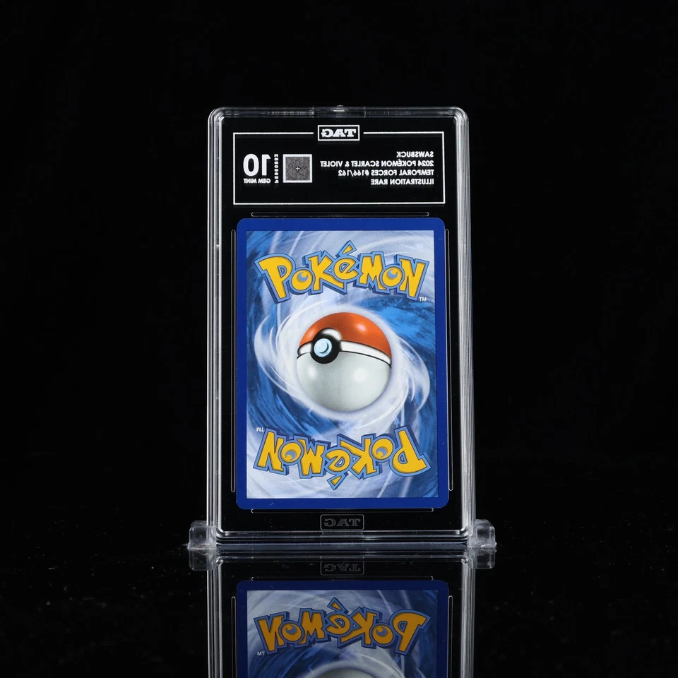 Sawsbuck 166/162 SV05: Temporal Forces Holo - Image 2 of 2