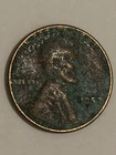 1957-D Lincoln Wheat Penny 1 Cent Coin.  CULL