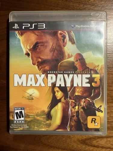 Max Payne 3 PlayStation 3 Rockstar Games 2012 Complete in Box