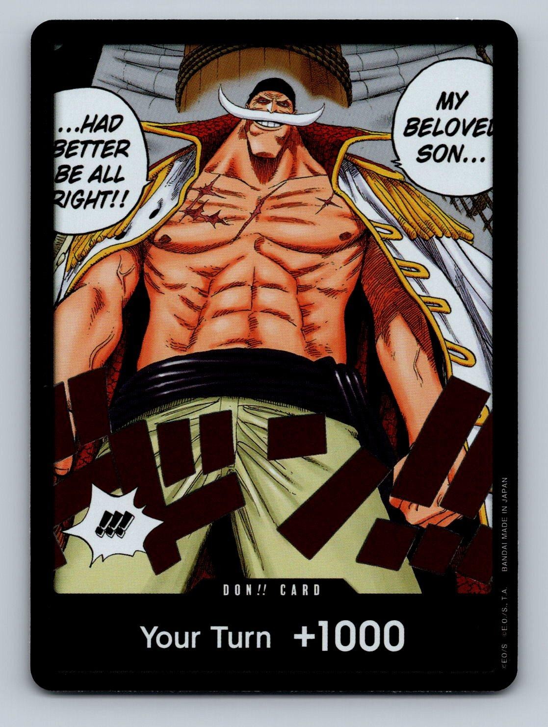 DON!! Card (Alternate Art) DON!! Two Legends NM 2024 Free Shipping