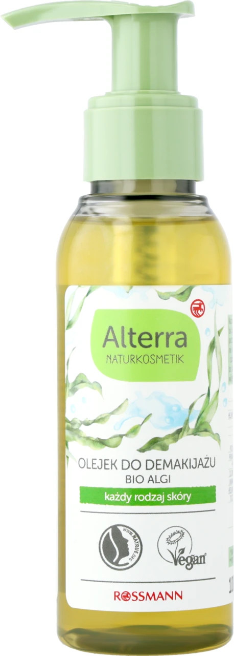 Alterra Bio Algae Make Up Remover Oil Bio Cucumber & Bio Avocado Oil Vegan 100ml