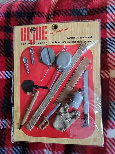 Gi Joe Accessories Pack Jungle Pack 1964- Hasbro Vintage- SEALED!!