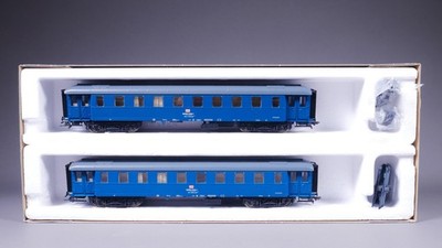 H0 DC Sachsenmodelle 14128 Bauzug 2x B4y DB Epoche V in OVP #GO_1380