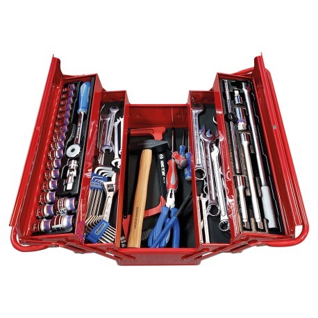 Coffret outils 76 pièces King Tony STRENGTH pour entretenir vos voitures et motos