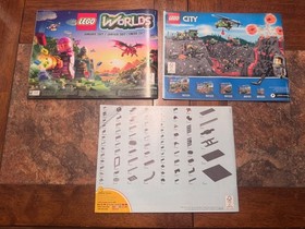 Lego City Instruction Manual Only Lot 60141, 60124, 60139 & 60100