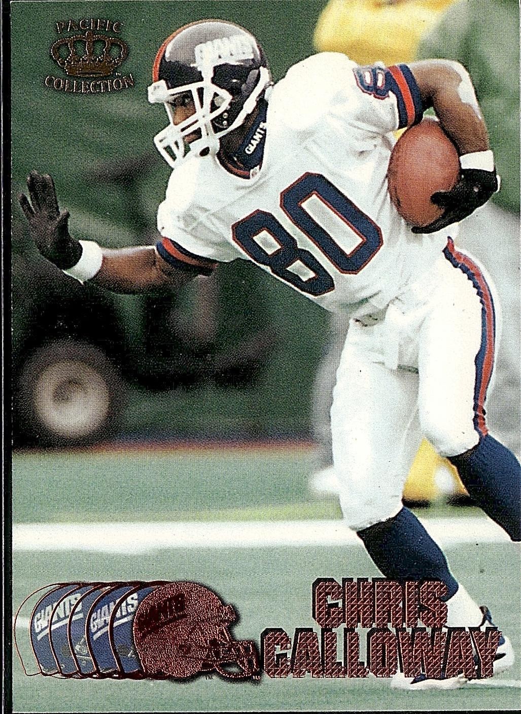 1997 Pacific Crown Collection #270 Chris Calloway Red
