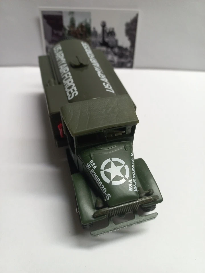 Solido 1/50, US Camion GMC citerne Aviation, WW2, Modèle Rare, Neuf (11) - Photo 3/4