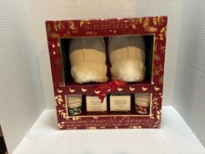 Baylis  Harding The Fuzzy Duck Luxury Womens Holiday Gift Set Slippers Size 7-9