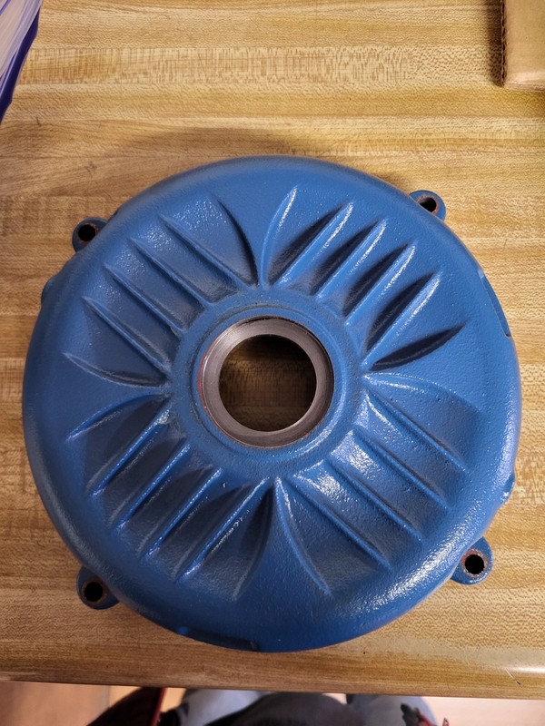 WEG CAST IRON ENDBELL FOR 180 FRAME - NEW TAKE OFF # 10869394
