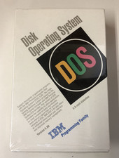 DOS 5.0 Disk Operating System Sealed Box IBM 3.5 Inch Diskettes Brand new 1991