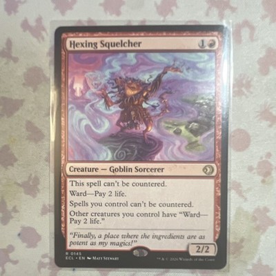 MTG Hexing Squelcher #0145 Rare Red Creature 2/2 English 2023